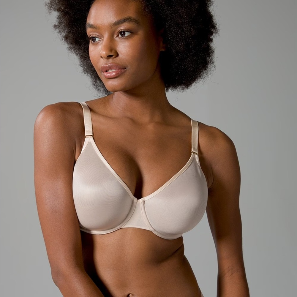 NWT Soma Unbelievable Minimizer Bra in Pale Sand, 38D